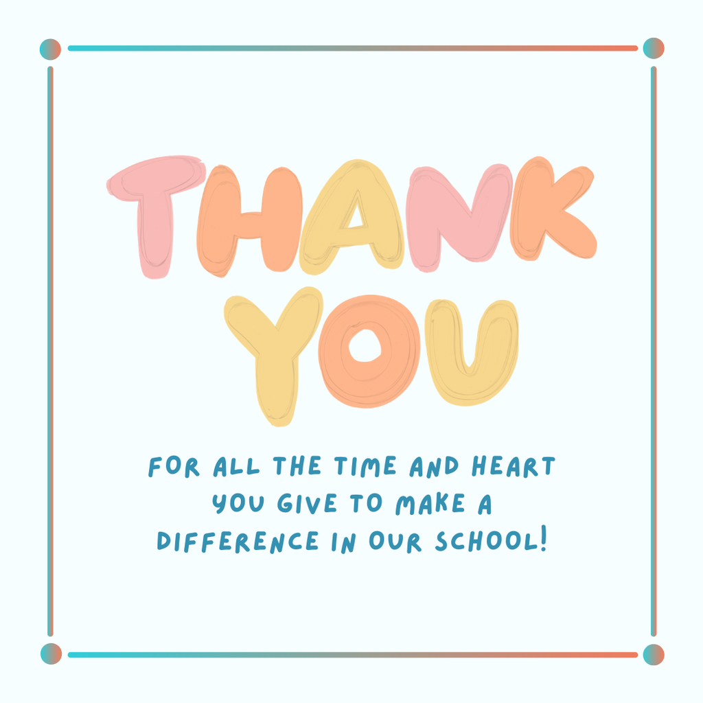 thank you volunteers