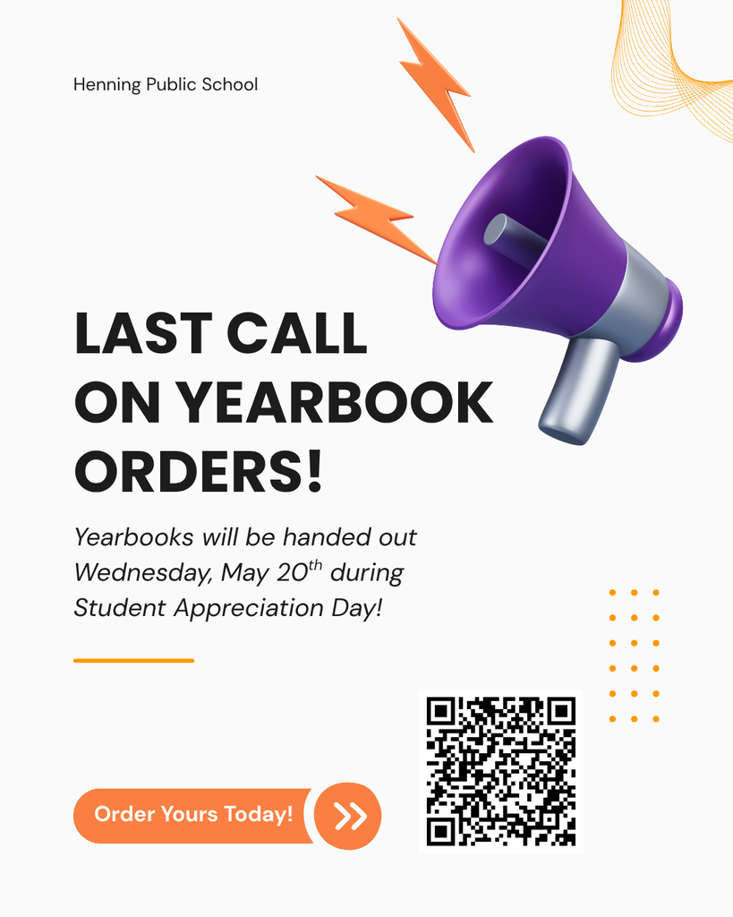 yearbook flyer