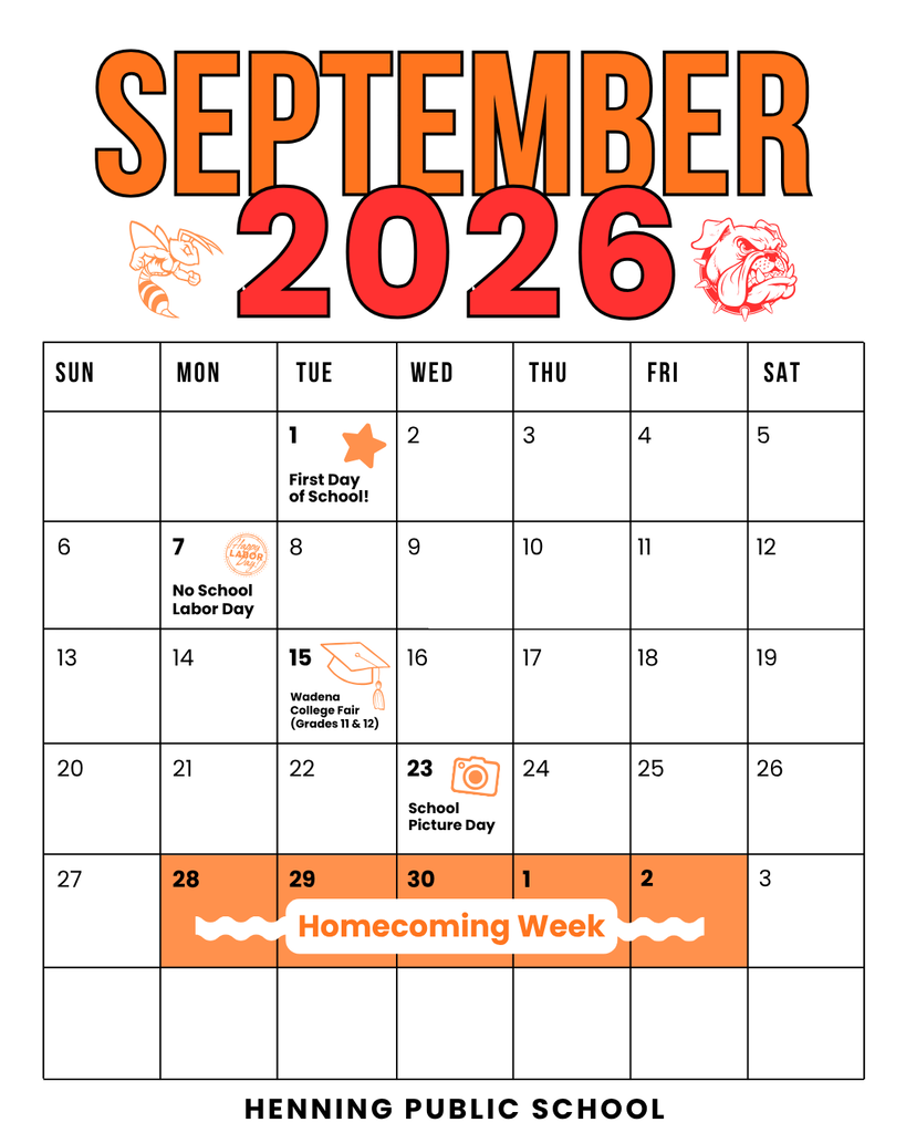 September Calendar