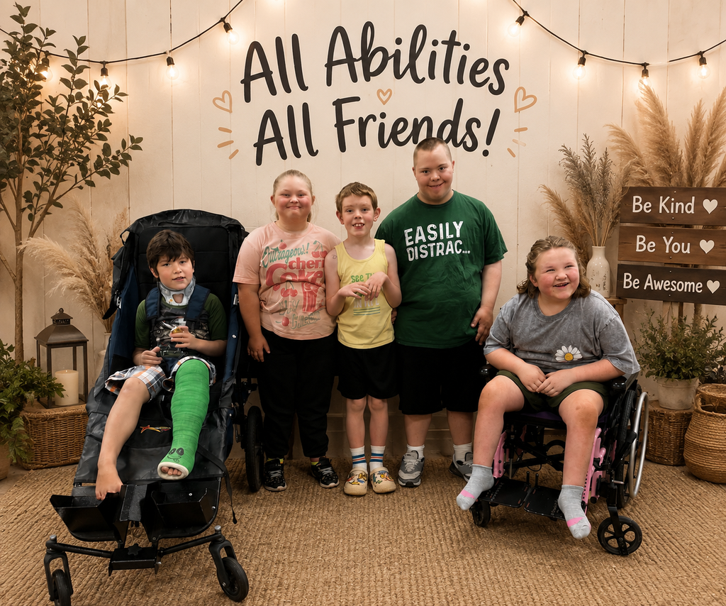 All abilities, all friends