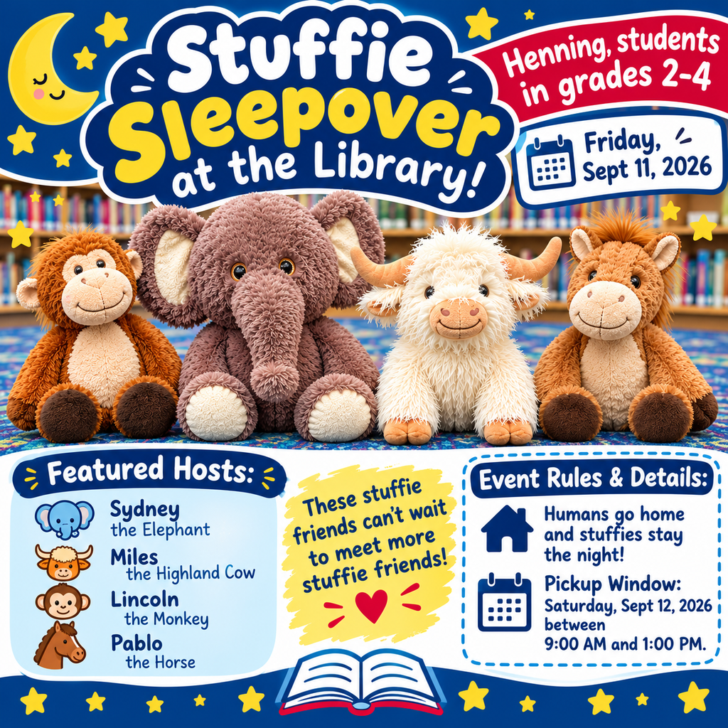 stuffie sleepover