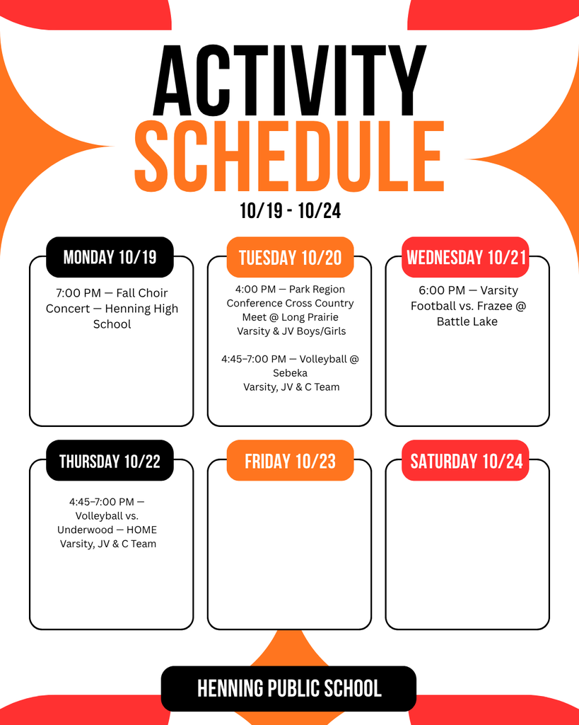10.19 activities