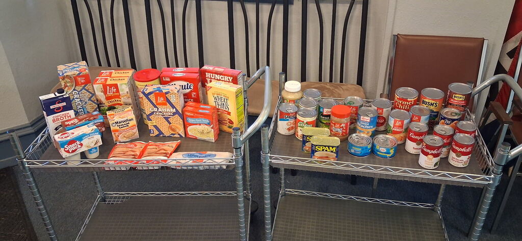 food shelf donation
