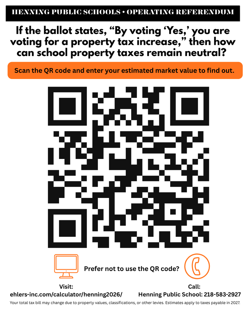 Henning Operating Referendum Tax Calculator 