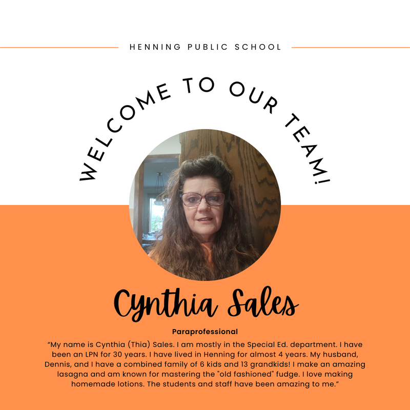 New Staff Introduction