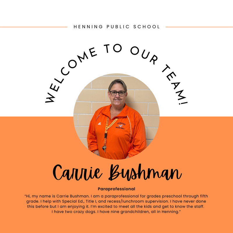 New Staff Introduction