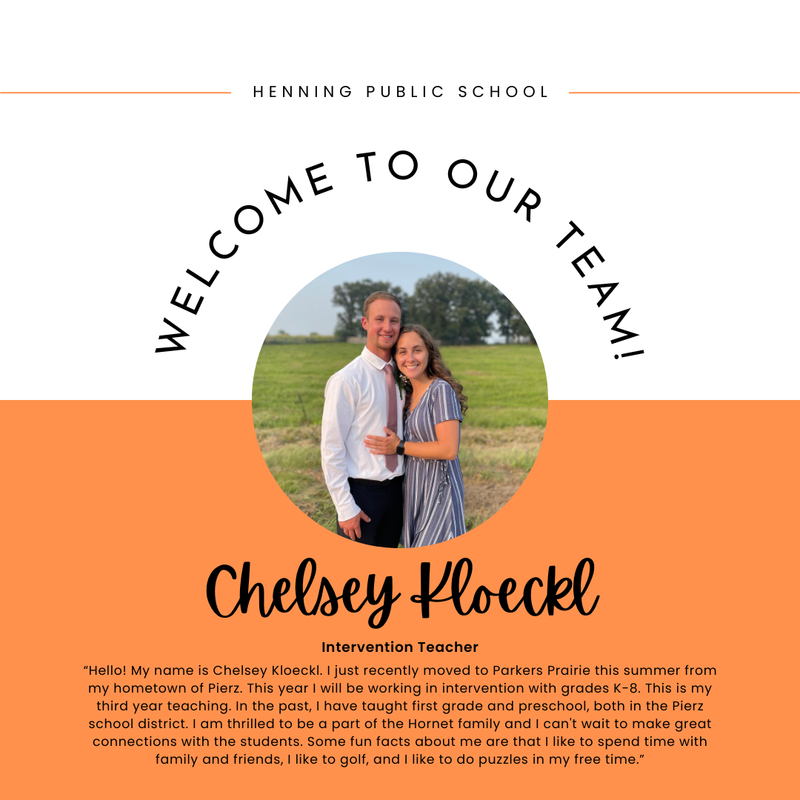 New Staff Introduction