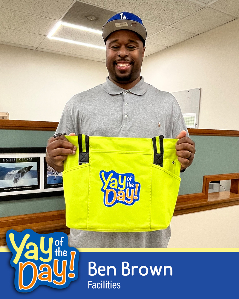 Ben Brown with Facilities