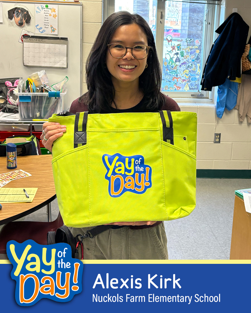 Alexis Kirk with Nuckols Farm Elementary