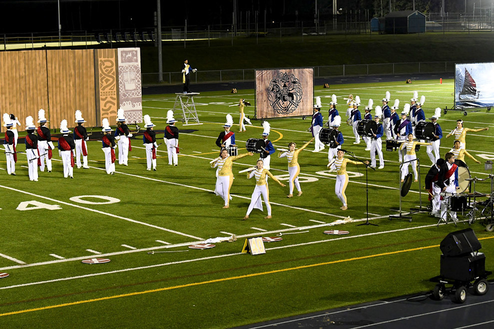 band on field