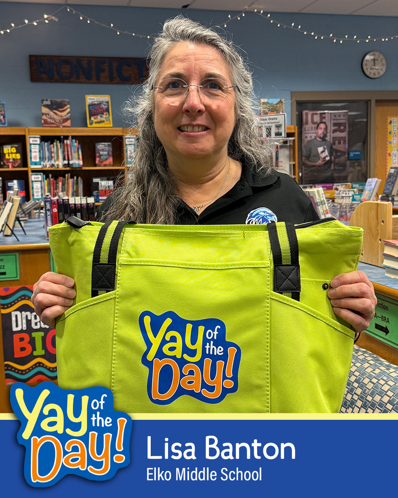 Lisa Banton with Elko Middle School