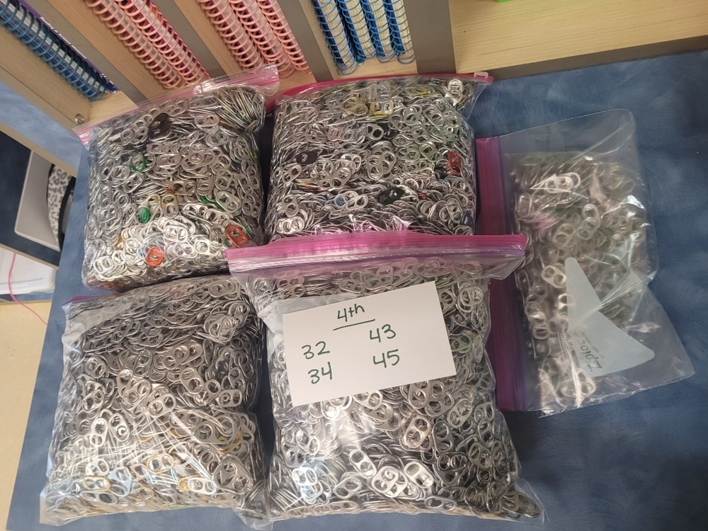 Pop Top Challenge Harvie Elementary School