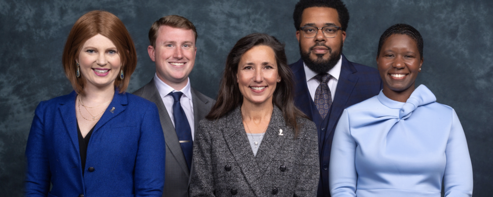 A group of diverse professionals who represent the school board of Henrico County