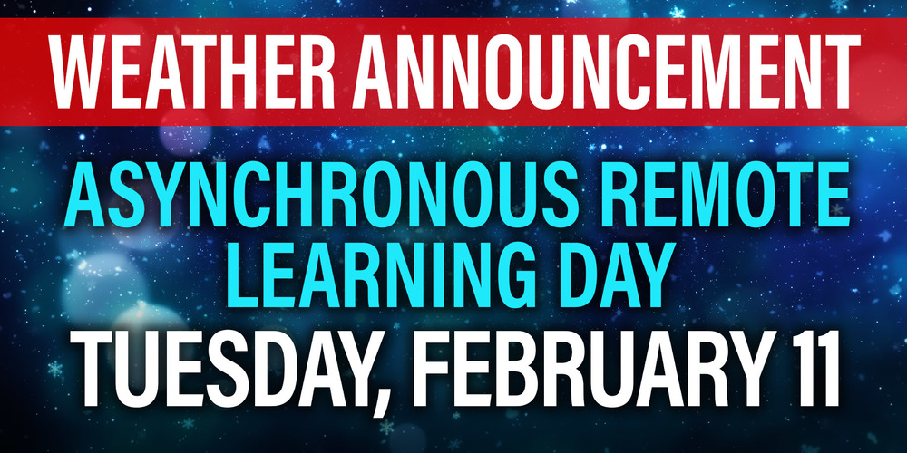 Weather Announcement