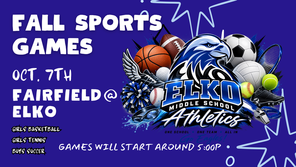 Elko Athletics- Fairfield @ Elko- 10/7/26