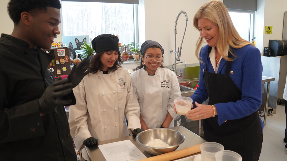 Dr. Cashwell makes pasta