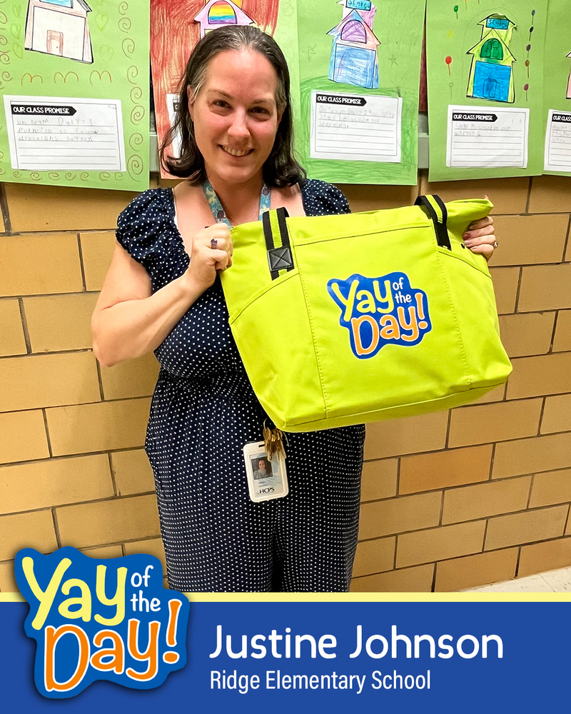 Justine Johnson with Ridge Elementary