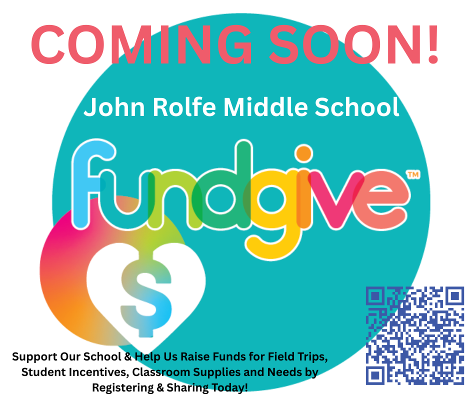 blue circle with the word fundgive