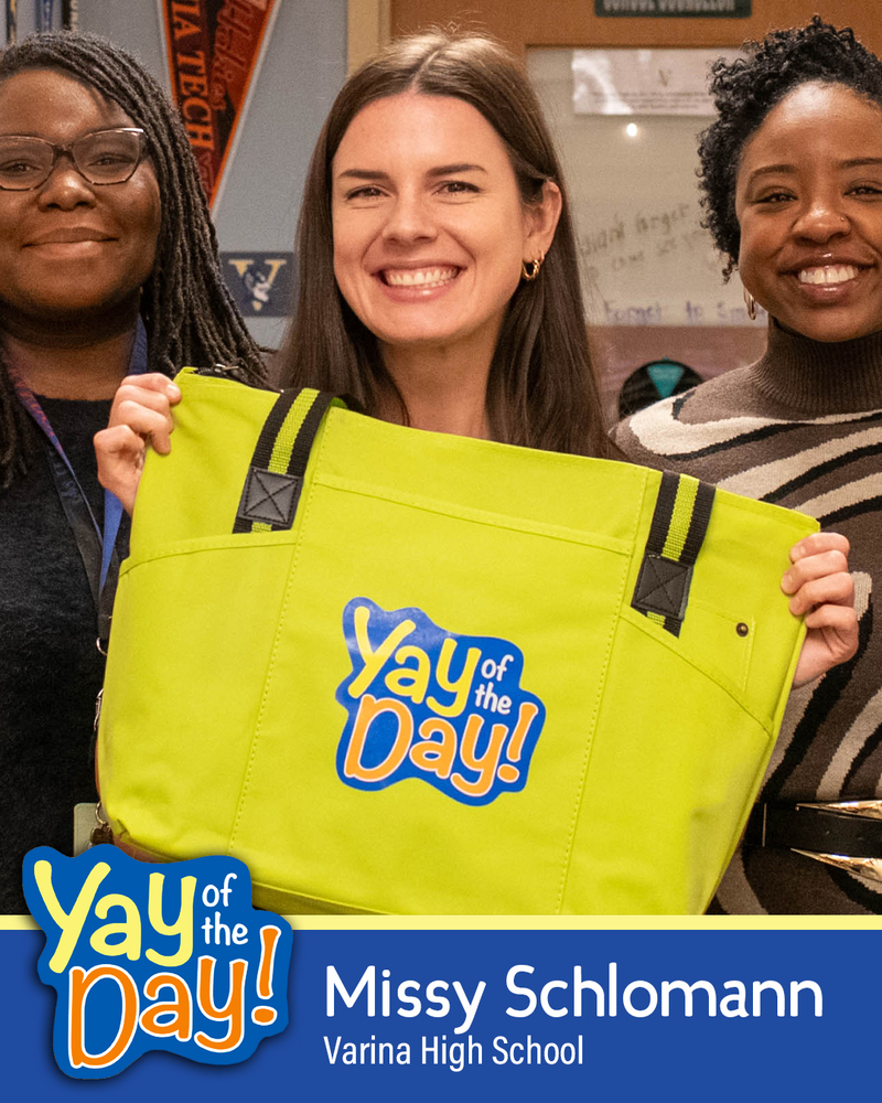 Missy Schlomann with Varina High School