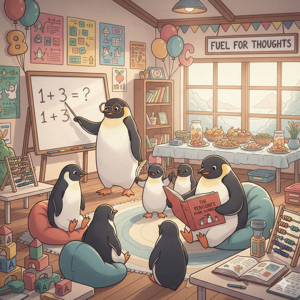 Penguins reading and math 