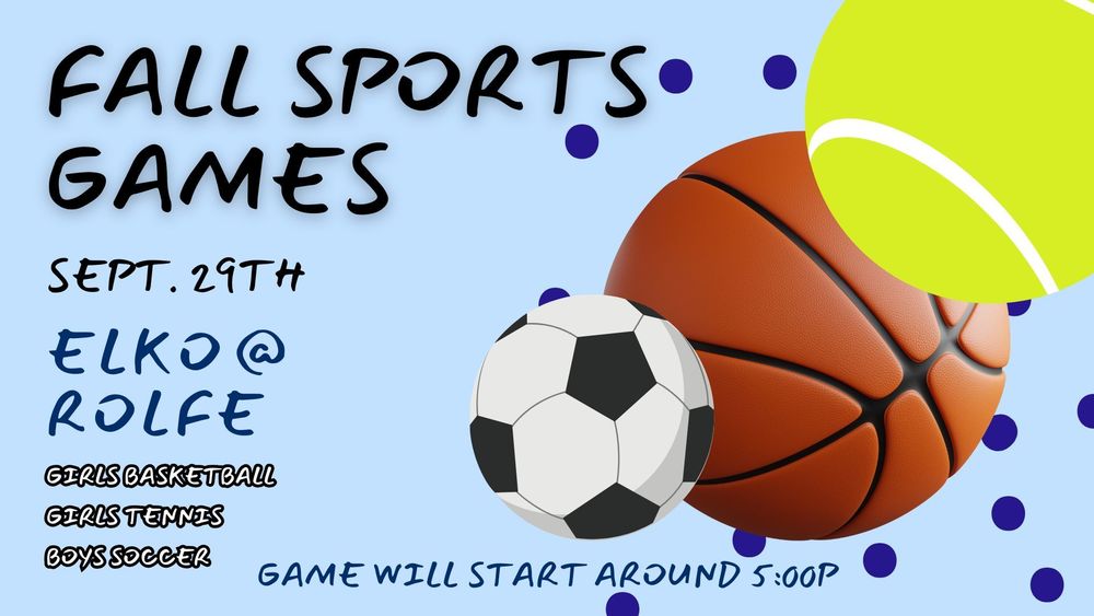Elko Athletics-Elko @ Rolfe-9/29/25 (HOME)