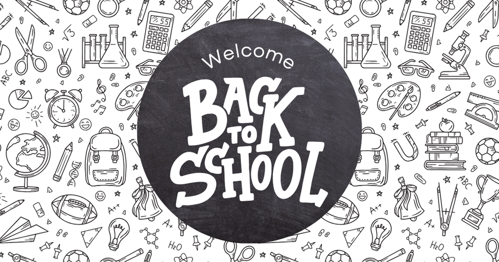Back to school decorative image