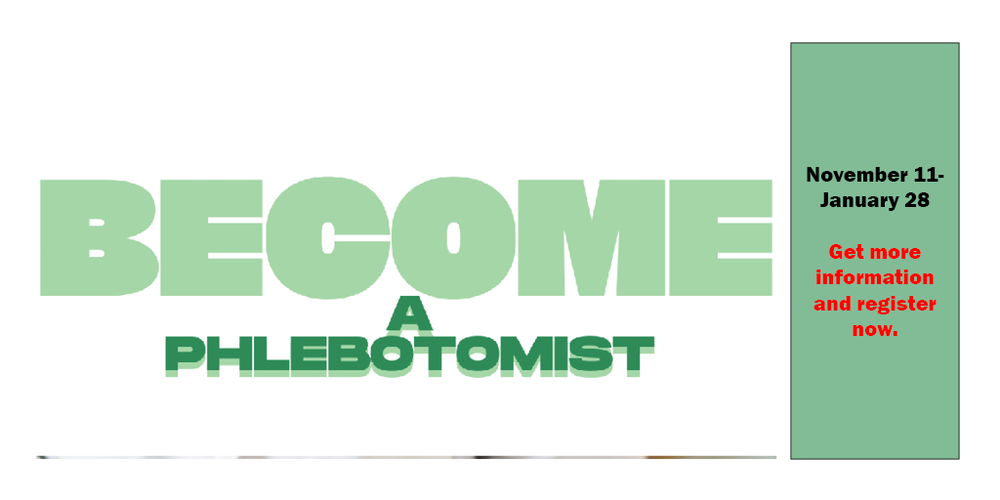 Phlebotomy Class Update