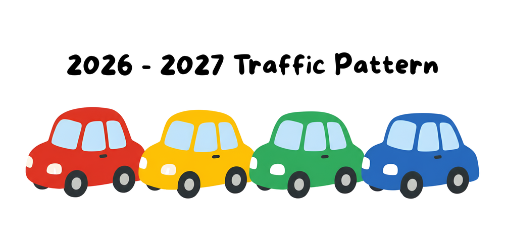 traffic pattern clip art