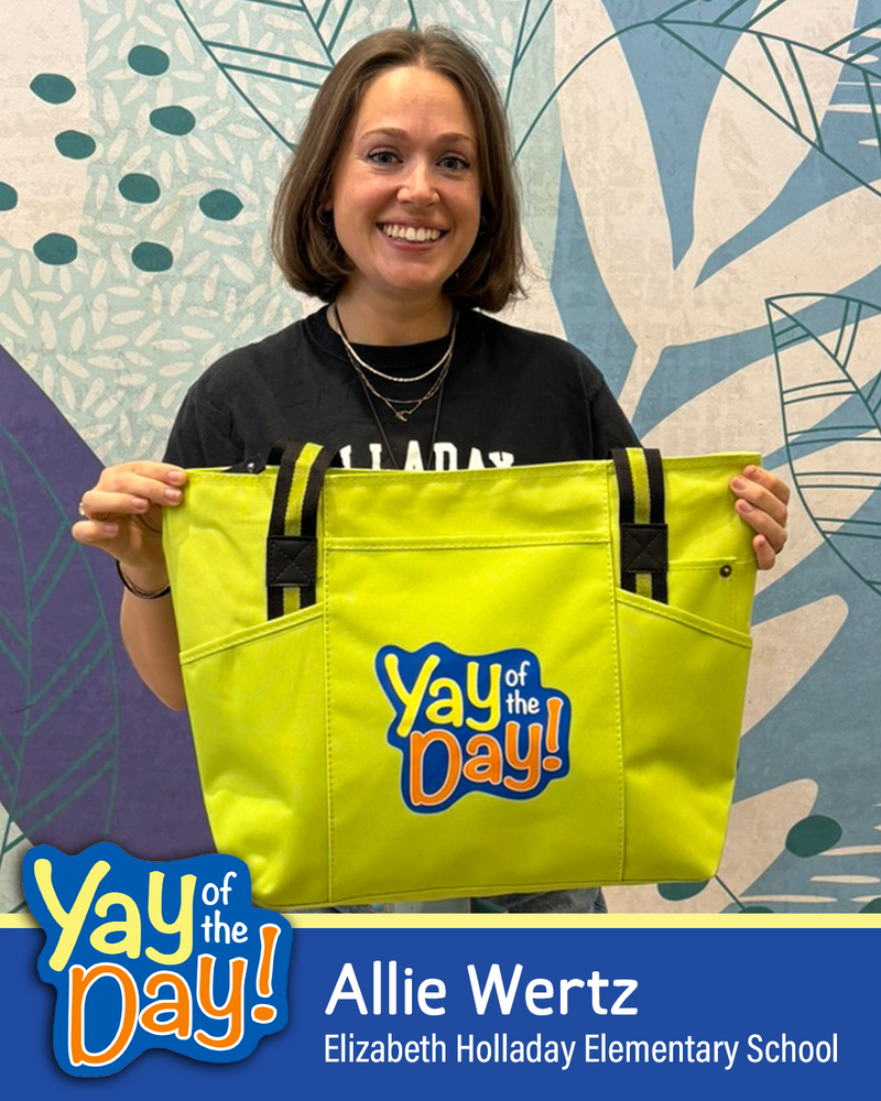 Allie Wertz with Elizabeth Holladay Elementary School
