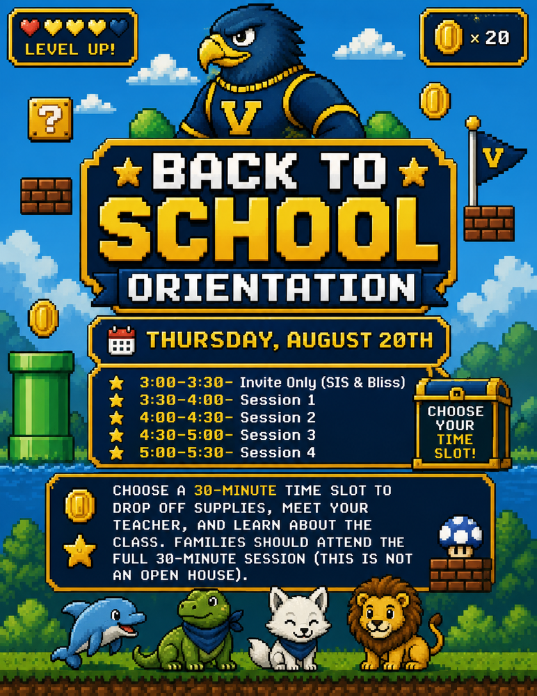 Back to school orientation picture. 