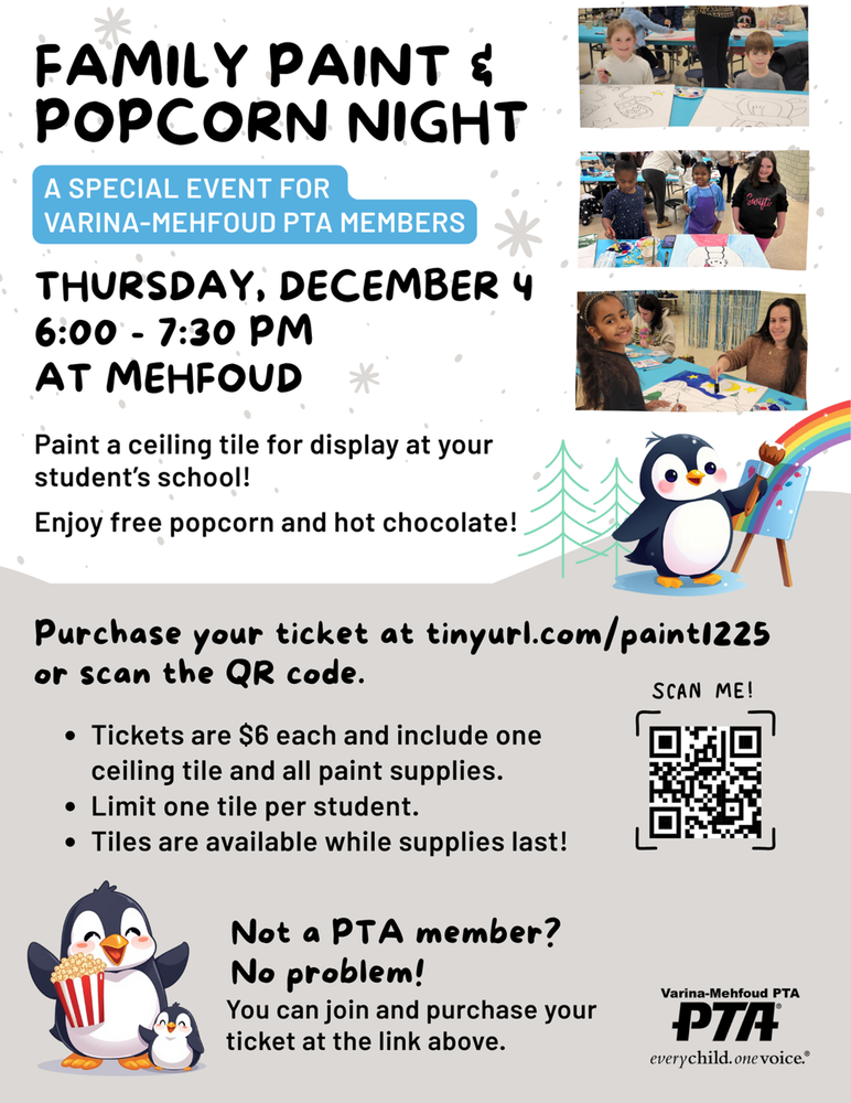 Family Paint & Popcorn Night