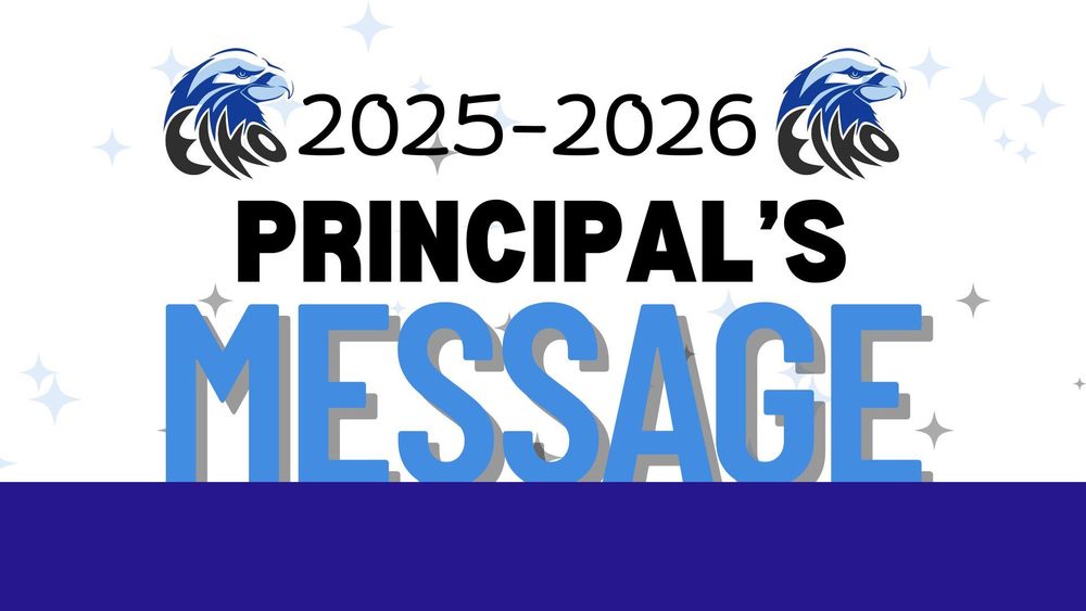 Principal's Message 2025-2026