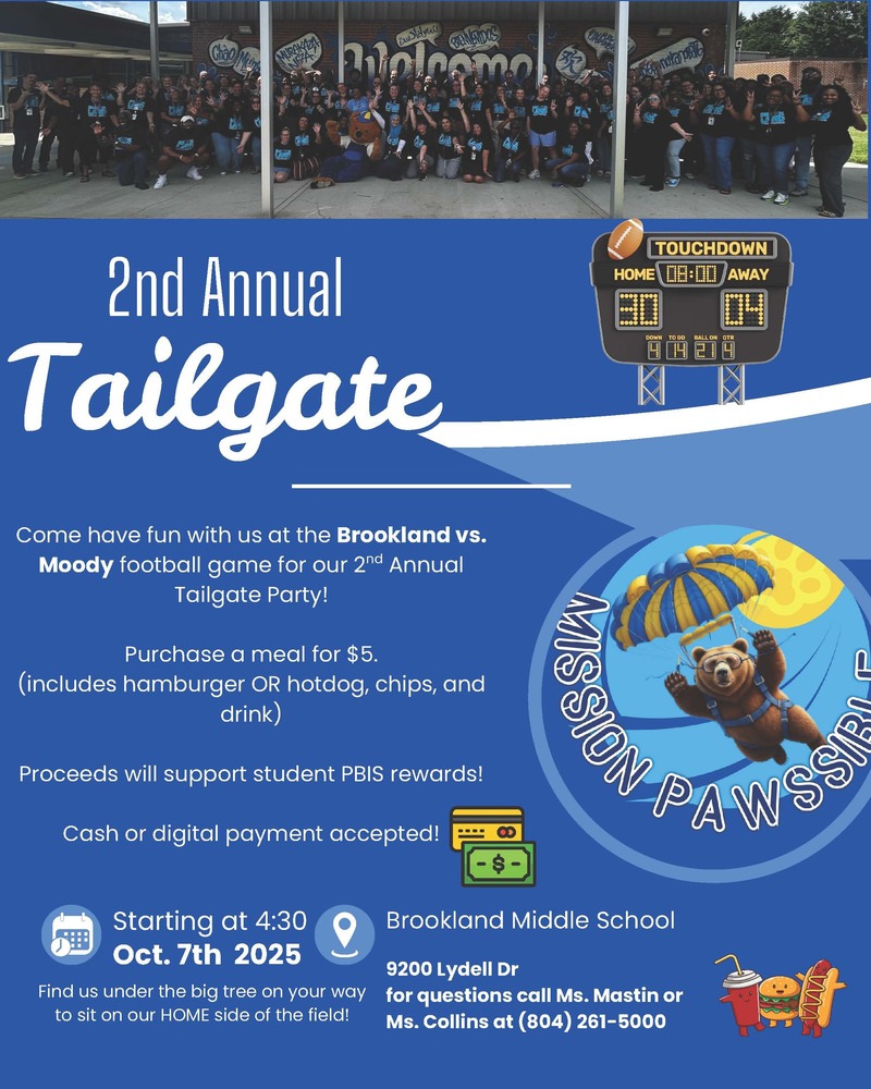 Brookland's 2nd Annual Tailgate