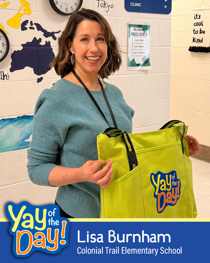 Lisa Burnham from Colonial Trail Elementary School