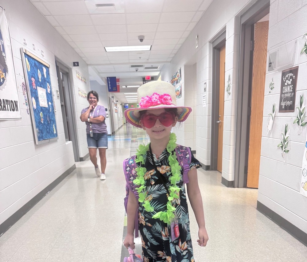 Kindergartener summer outfit
