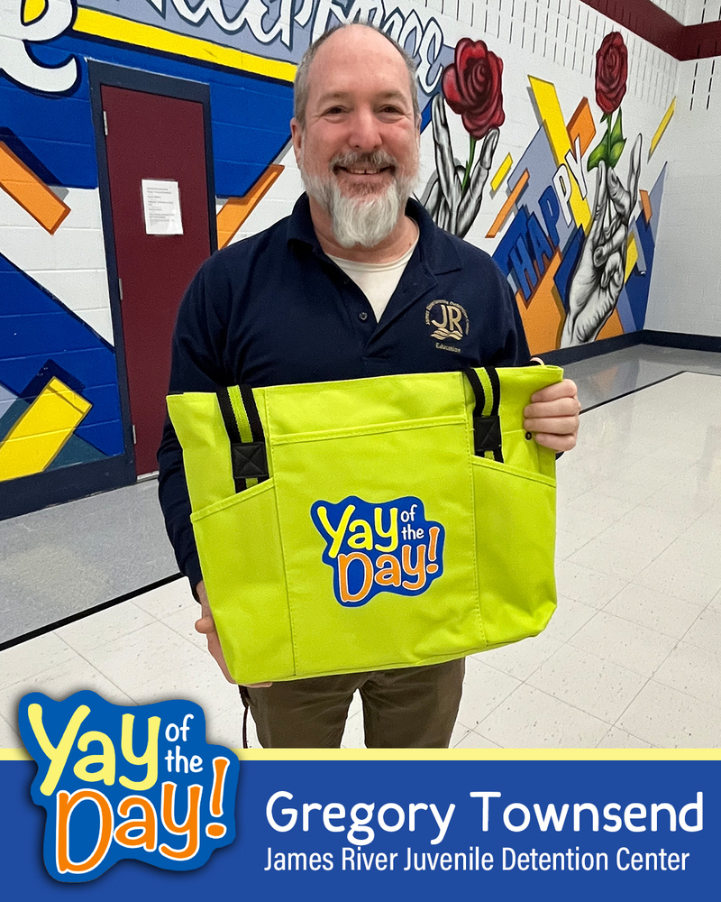 Gregory Townsend with the James River Juvenile Detention Center