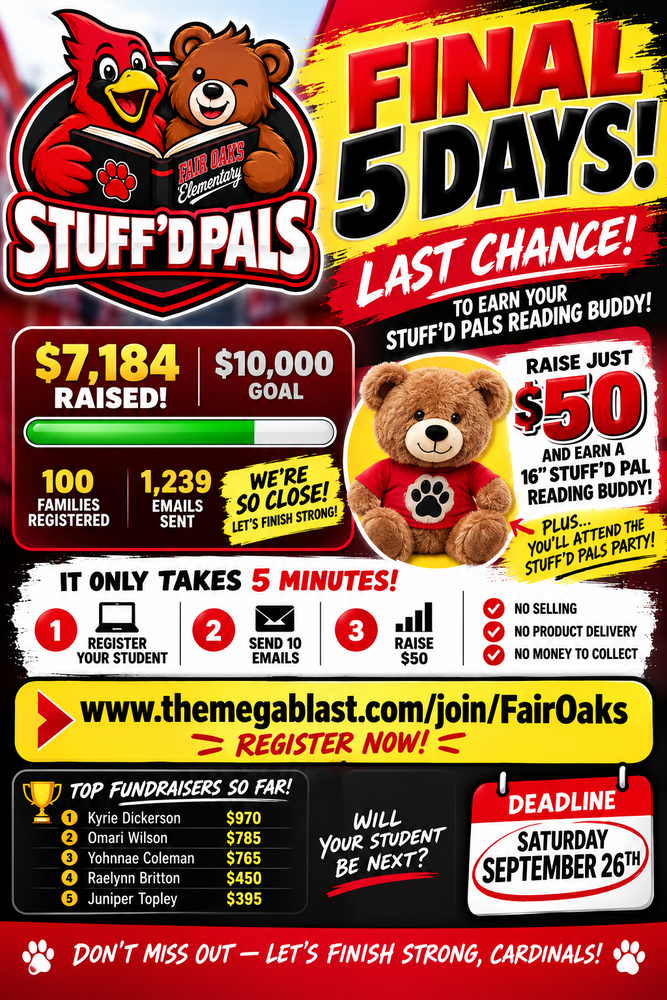 Fall Fundraiser Final Week