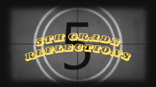 title slide from reflection video