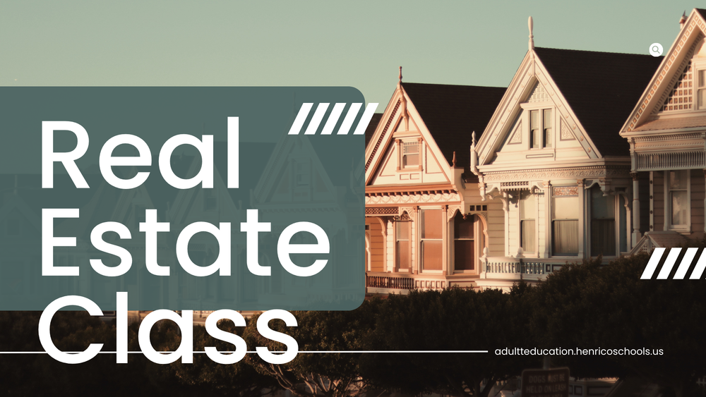 Real Estate Class in April