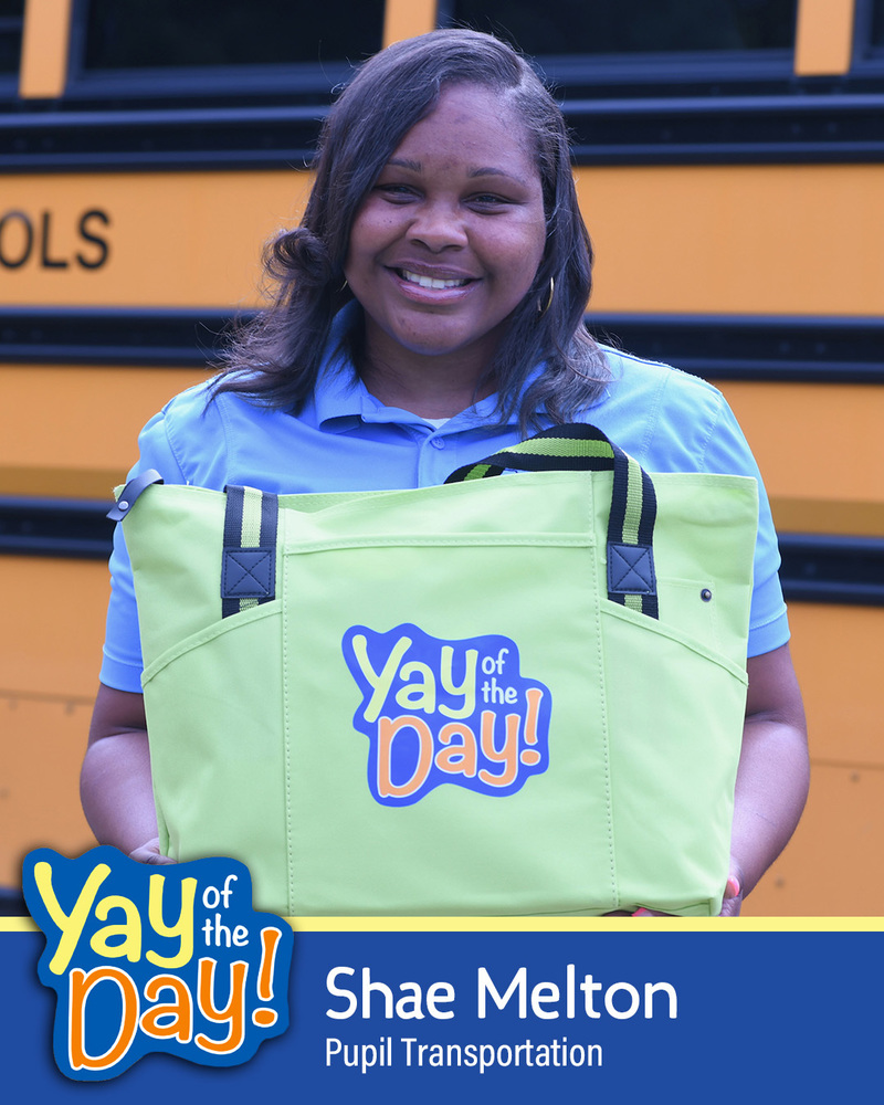 Shae Melton with Transportation