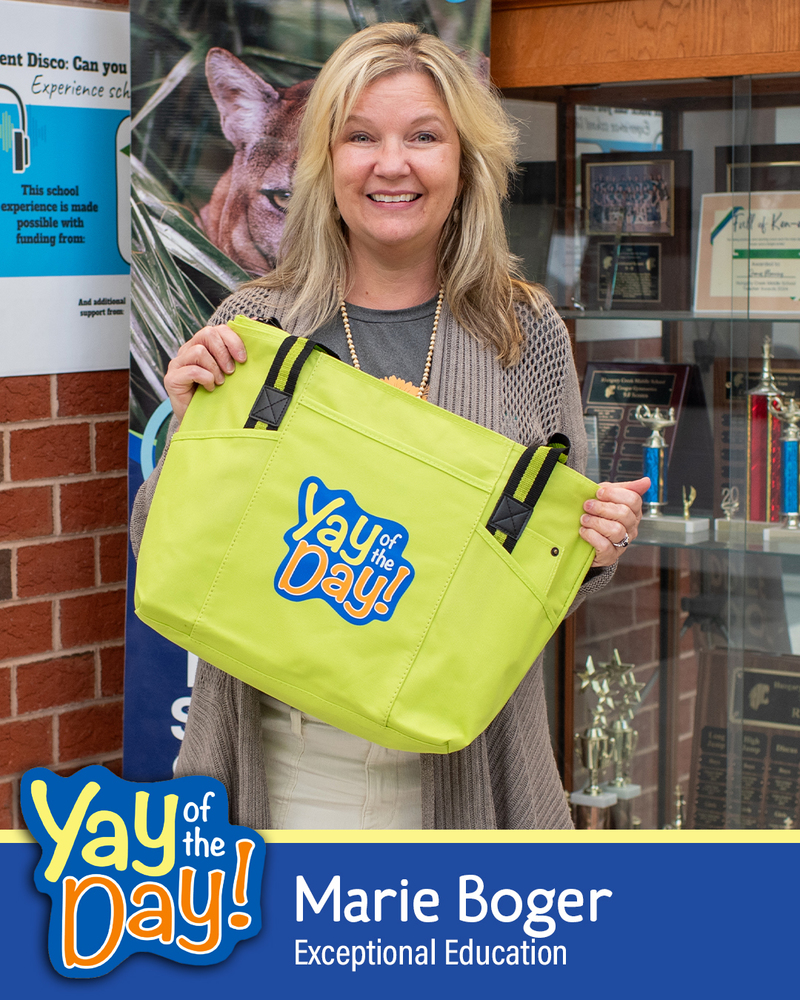 Marie Boger with Exceptional Education