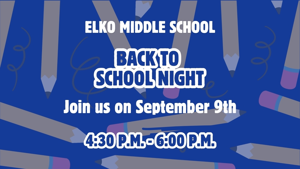 Back to School Night- September 9th-4:30 p.m. - 6:00 p.m.