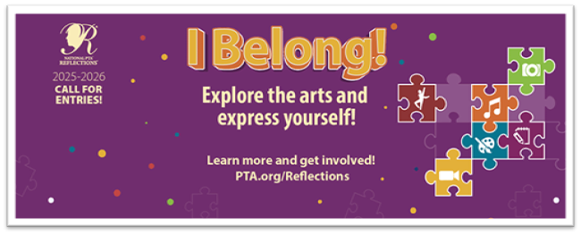 I Belong theme for PTA Reflections