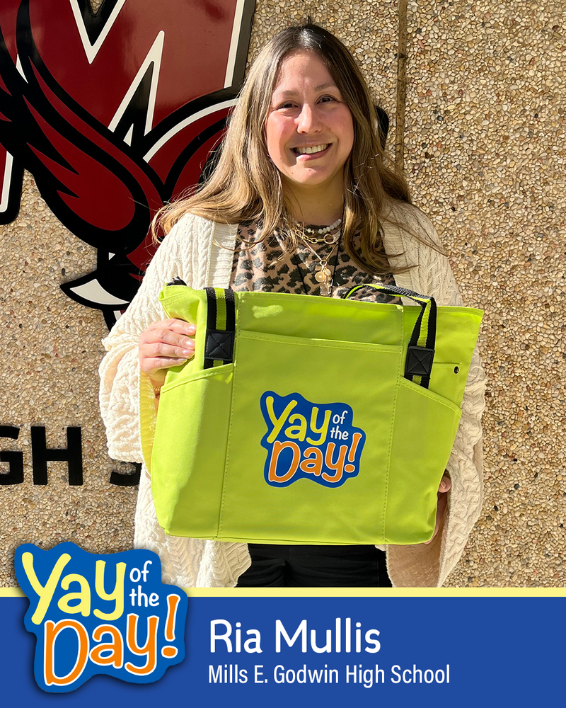 Ria Mullis with Mills E. Godwin High School