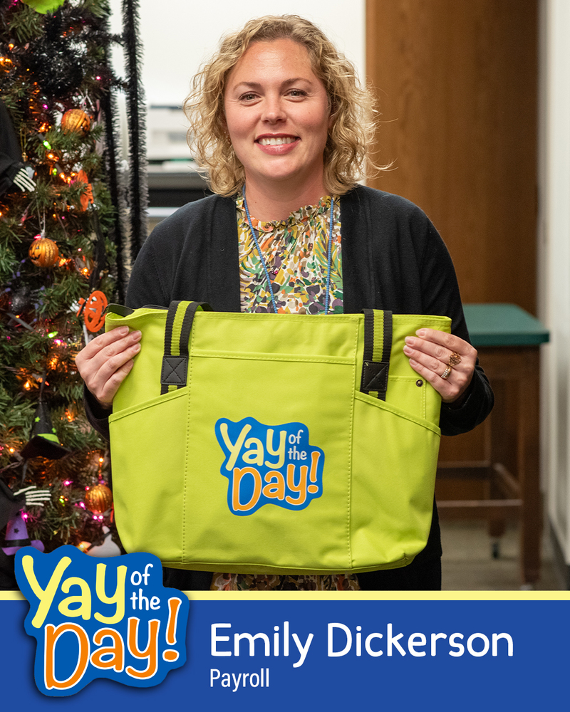 Emily Dickerson with Payroll