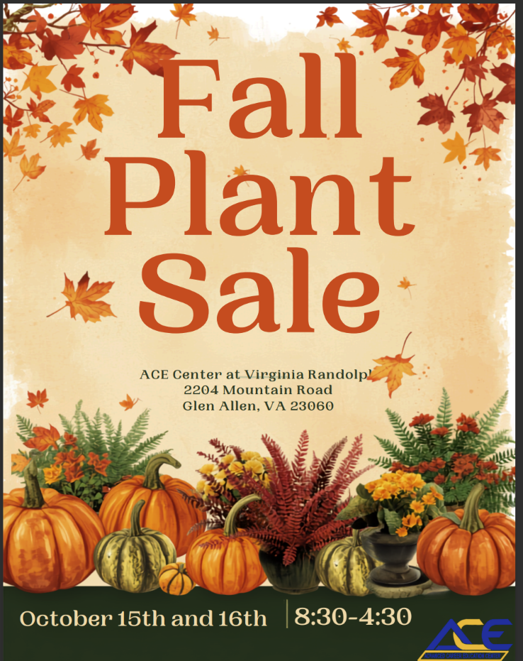 Fall Plant Sale 10/15-16/2026