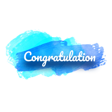 Congratulations