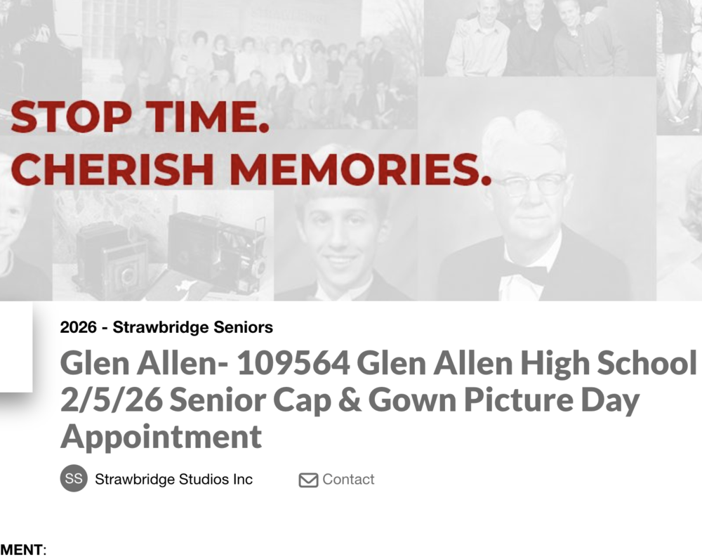 senior picture day clipart