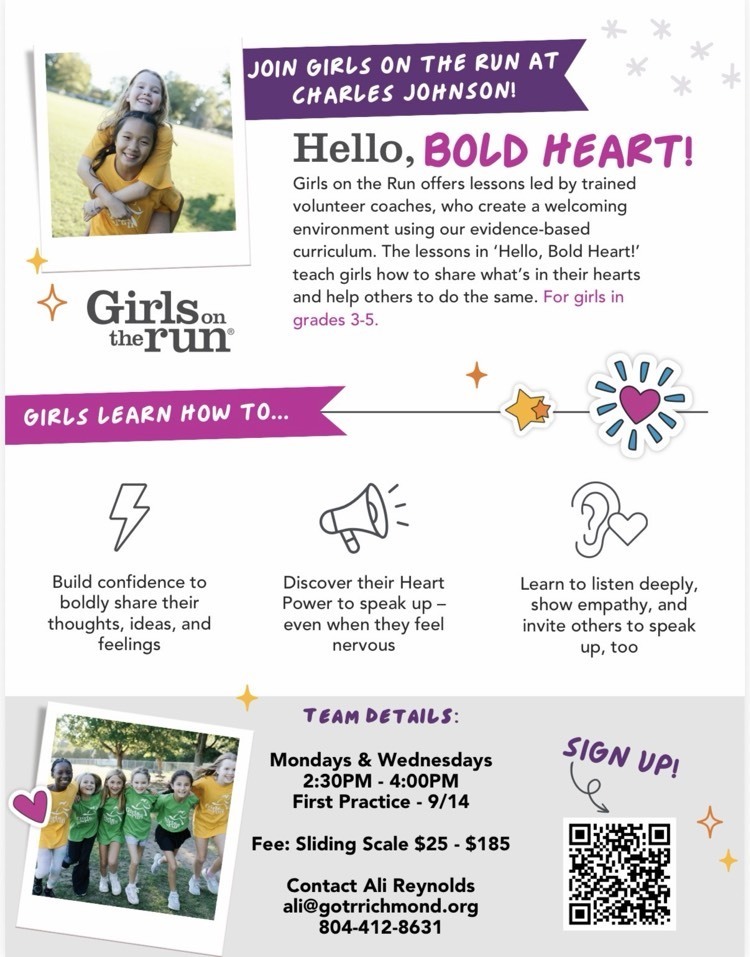 girls in the run flyer
