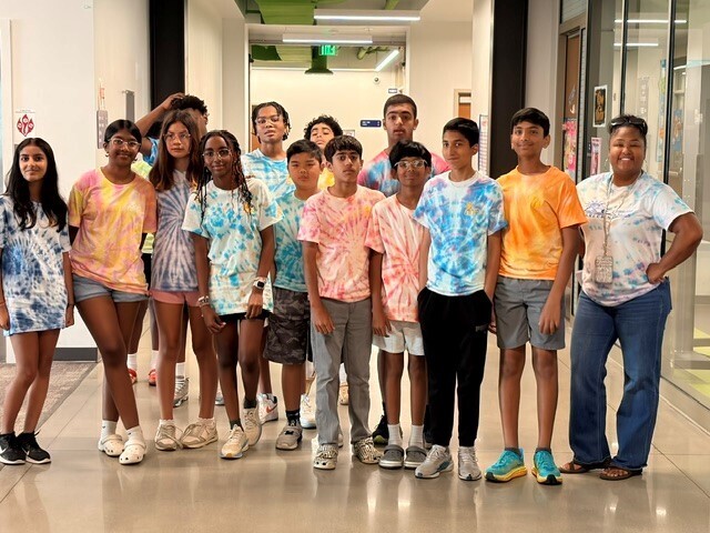 Summer Career Camp Students